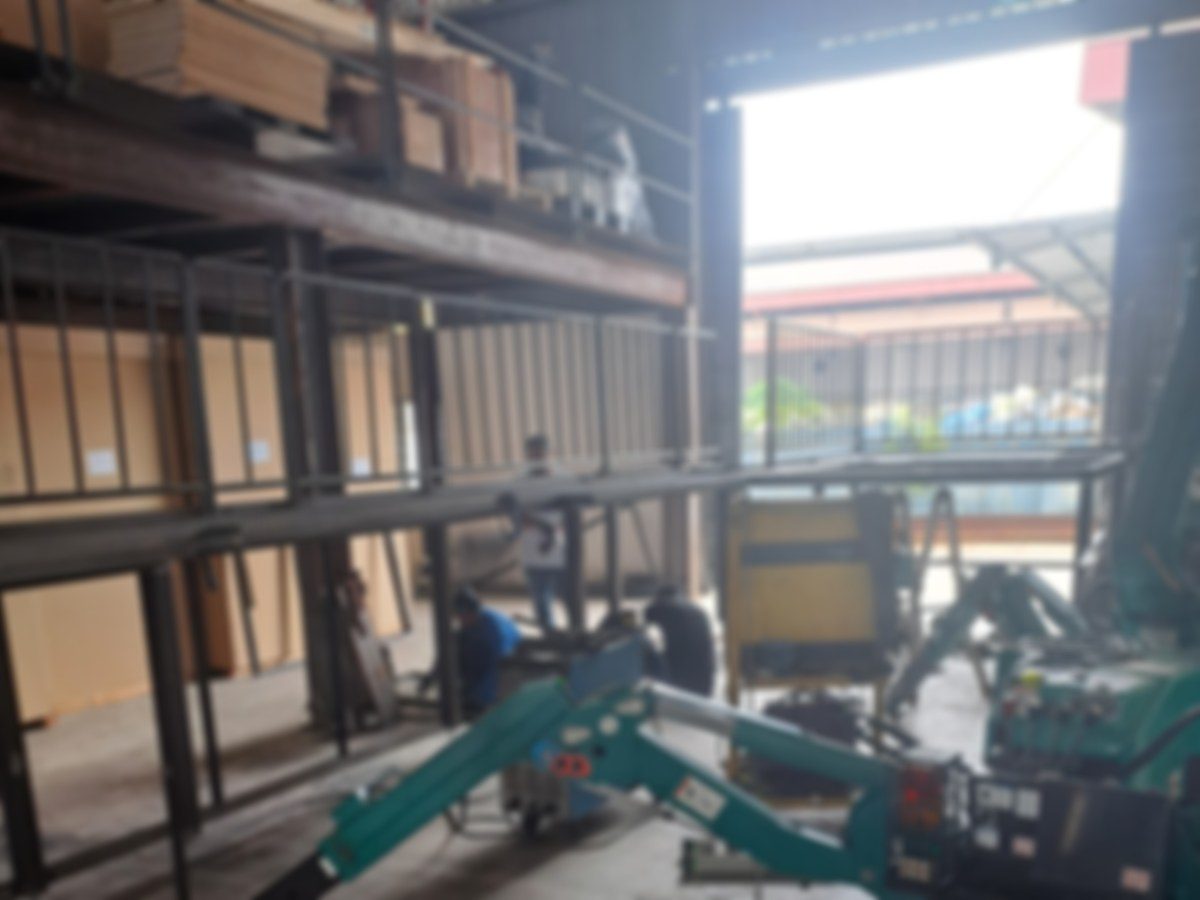 On-site installation work